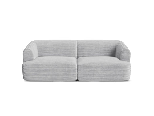 Cosmopolitan Design Modulaire bank Campi 3-zits, ribfluwelen geld - 90x220x70cm