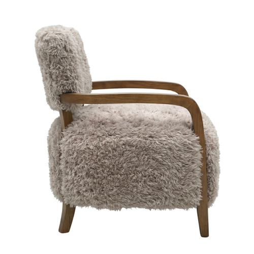 Calicosy - Draaifauteuil GENGIS - Beige 71x75x78 cm