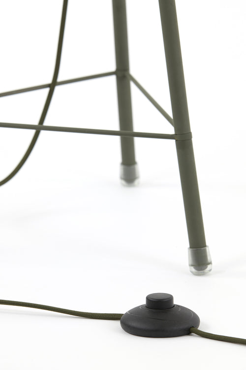 Light & Living vloerlamp PLUMERIA  - 42x42x132cm - groen - vtwonen shop