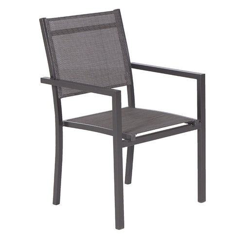 Moon dining fauteuil - carbon black - antraciet - vtwonen shop
