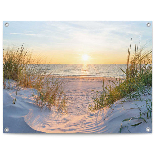 Reinders tuinposter Zonsondergang - 60x80cm