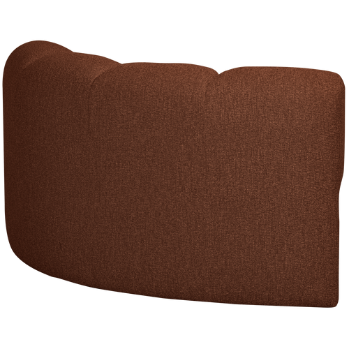 WOOOD hoekelement Mojo - Bouclé - Roest Bruin melange - 75x68x77 cm - vtwonen shop