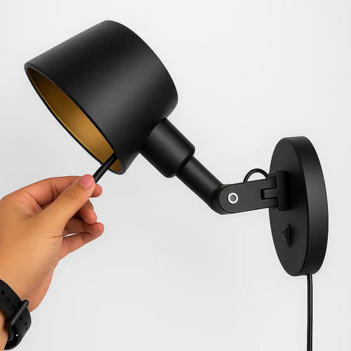 Freelight wandlamp Sovrano - 1 lichts - 33  x 14   cm - zwart - vtwonen shop