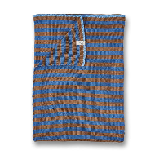 Pip Studio Sprei Bonsoir Stripe - 130 x 170 cm - Blauw
