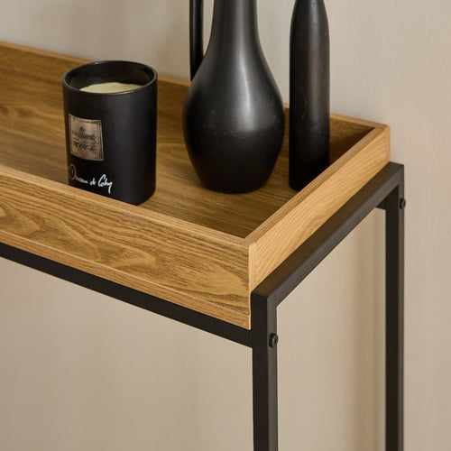 Calicosy - JESSIE Design haltafel - Licht hout - 30x100x90 cm