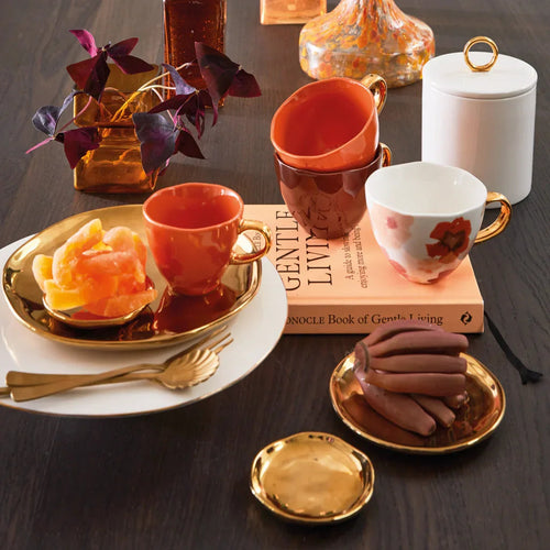 Urban Nature Culture Good Morning kopje Cappuccino/Tea - Burnt Orange - 11x8cm