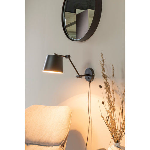 Housecraft Living Hajo Wandlamp - Zwart - vtwonen shop