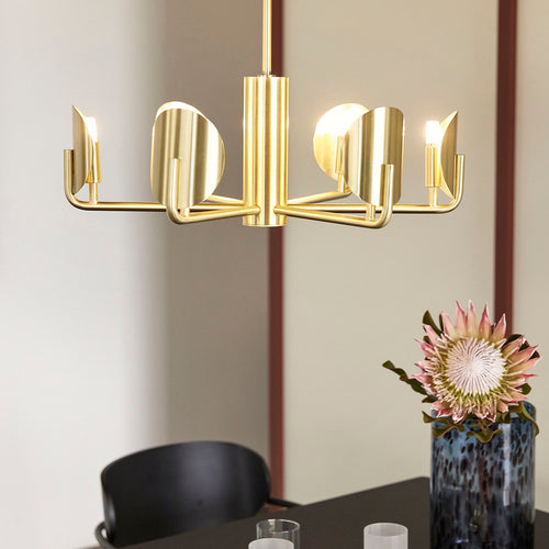 Hübsch kroonluchter Pomp - ijzer - ø54xh40cm - vtwonen shop