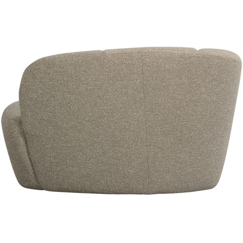WOOOD 2-zits bankje links Mojo - Polyester - Beige Melange - 73x112x77 - vtwonen shop