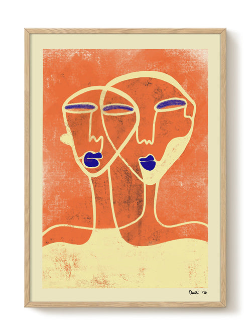 Studio Dalli - Brothers - PSTR studio Kunst Poster - vtwonen shop