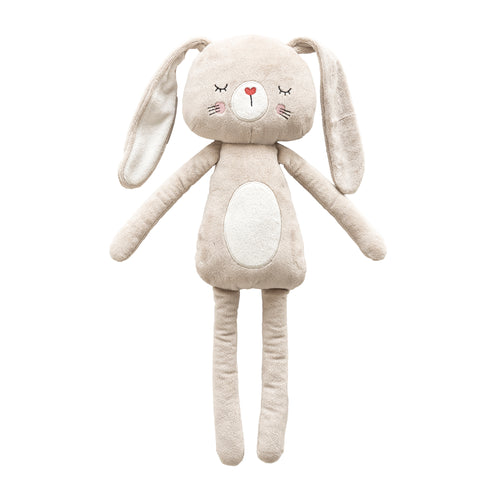 Petite Amélie knuffel konijn Lapi bruin - Polyester - beige