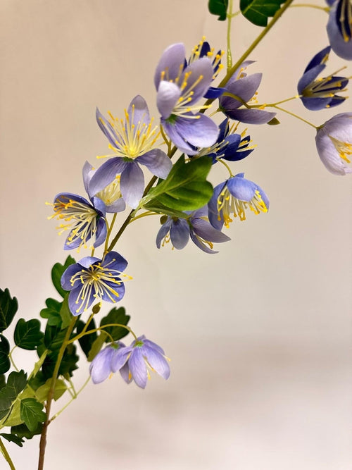 My Flowers.shop Blauwe chinese ruit zijden bloem | Lengte 105 centimeter | Per stuk - vtwonen shop