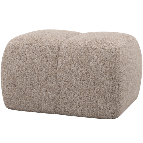 WOOOD poef Mojo - Wollig - Donkerzand - 45x84x64 - vtwonen shop