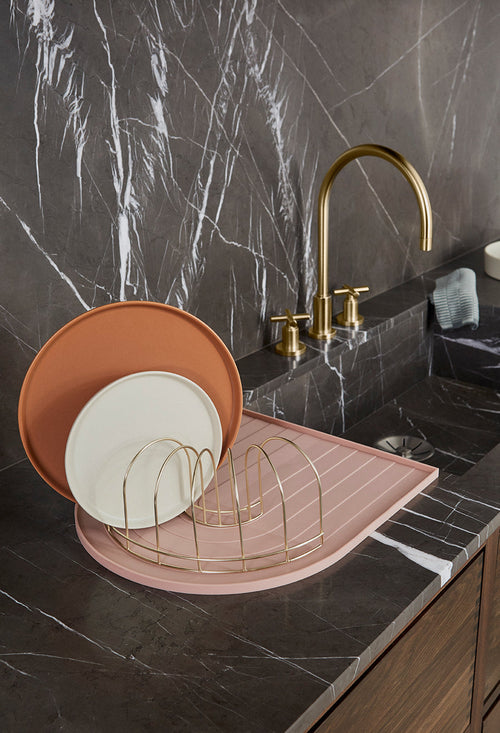 OYOY Afdruiprek Dish - silicone  polyester - vtwonen shop