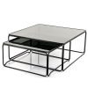 FurniLux Salontafel Olit large set van 2 - 75x75x33cm - vtwonen shop