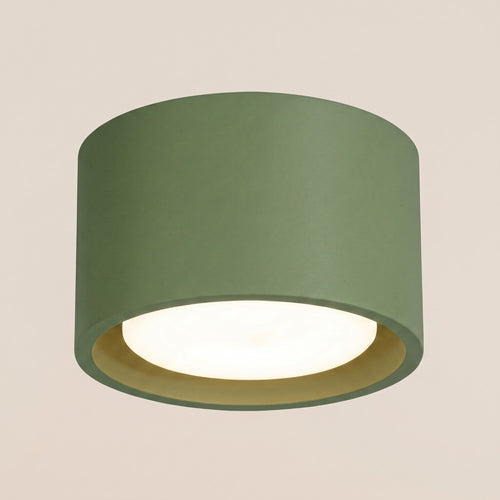 Sollux Lighting Plafondlamp MODO 1 olijfgroen Gx53 - 10x10x6cm