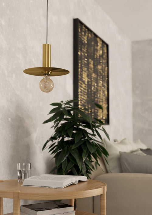 EGLO hanglamp Escandell - e27 - 25 cm - zwart/goud - vtwonen shop