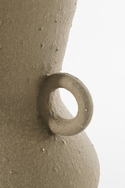 Mica Decorations Lane Kruik - H33 x Ø24 cm - Terracotta - Taupe - vtwonen shop