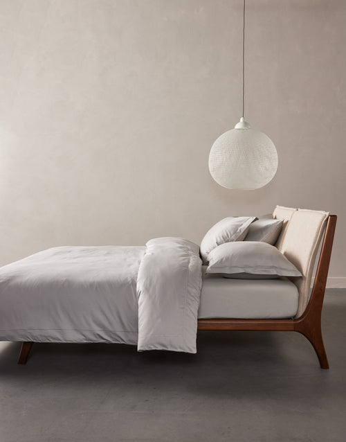 Essenza Aziza dekbedovertrek - Tweepersoons – 200x200/220 cm - Cloud grey