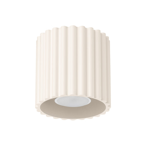 Sollux Lighting Plafondlamp AURA 1 beige GU10 - 10x10x10cm