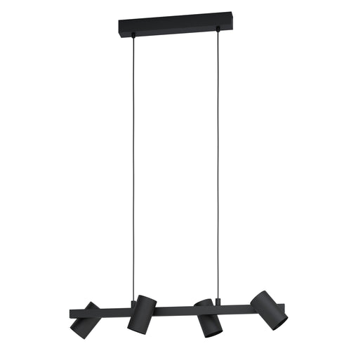 EGLO hanglamp Gatuela 1 - e14 - 76 cm - zwart - vtwonen shop