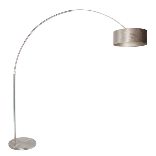 Steinhauer vloerlamp Sparkled - 1 lichts - 190x 230 cm - mat chroom zilver - vtwonen shop