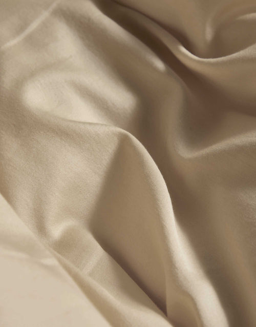 Essenza Minte dekbedovertrek - Eenpersoons – 140x200/220 cm - Taupe