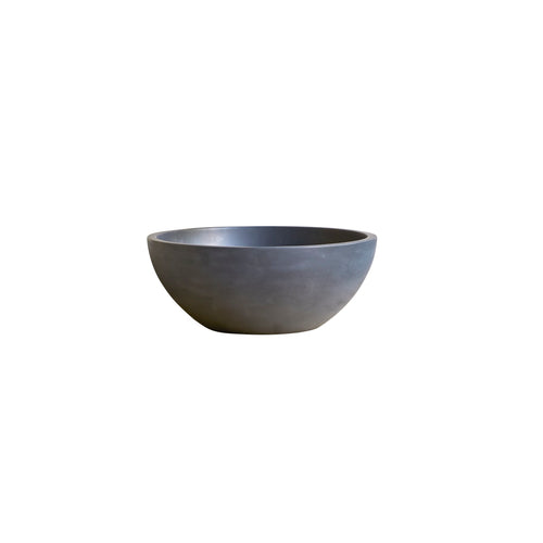 Tikamoon Ronde waskom in zwart terrazzo ∅ 36 cm - Zwart