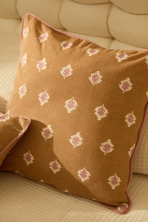 Calma House Kussenhoes Canela - Mosterd - 45x45
