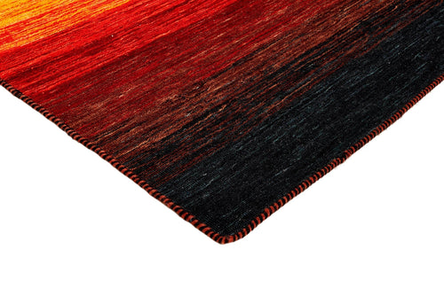 Vloerkleed MOMO Rugs Panorama Kelim Black Terra 80x300 cm