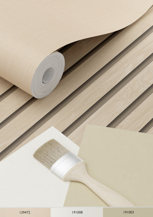 ESTAhome behang houten wandpanelen 3d beige - 53 cm x 10.05 m - 139607 - vtwonen shop