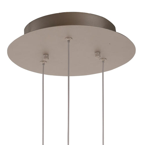 Highlight hanglamp Egg - 3 lichts - 25  x 135   cm - champagne