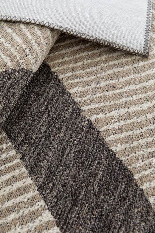 AFK Living vloerkleed Basalte - gerecyclede vezels - kastanje - 120 x 170 cm - vtwonen shop