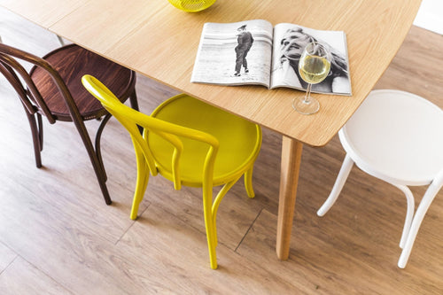 Fameg Vienna Thonet No.18 Houten Bistrostoel Walnoot - vtwonen shop