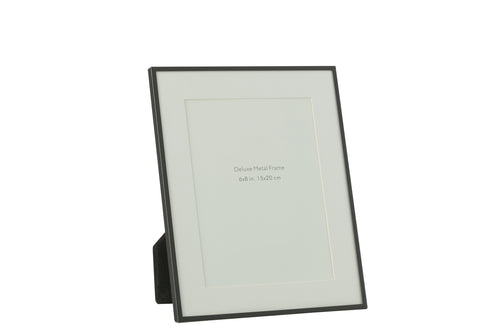 J-Line fotolijst Passe Partout Fijne Boord - metaal - zwart - large - 2 stuks - vtwonen shop