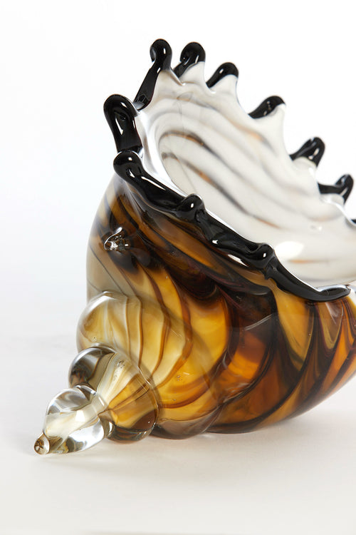 Light & Living ornament SHELL - 28x12x16cm - bruin