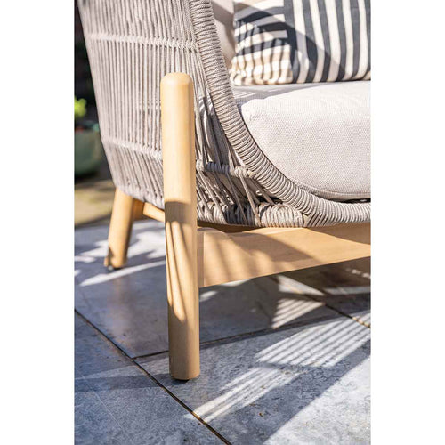 Garden Impressions loungeset Aberdeen grey sand 3-delig