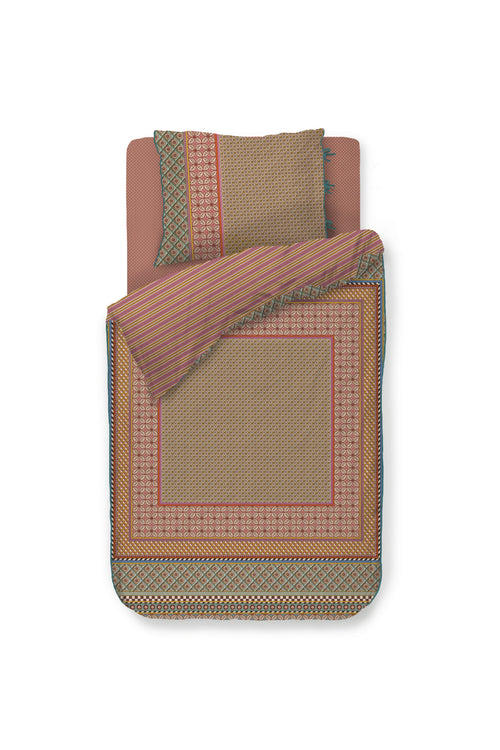 Pip Studio Dekbedovertrek Bogolan - 140 x 200/220 cm - Multi