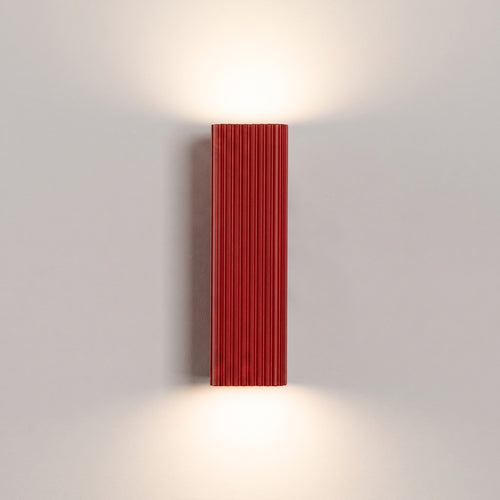 Sollux Lighting Wandlamp RAYO 20 rood - 6x8x20cm