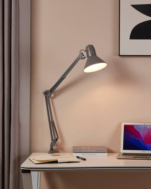 EGLO tafellamp Firmo - e27 - 73 cm - zilver - vtwonen shop