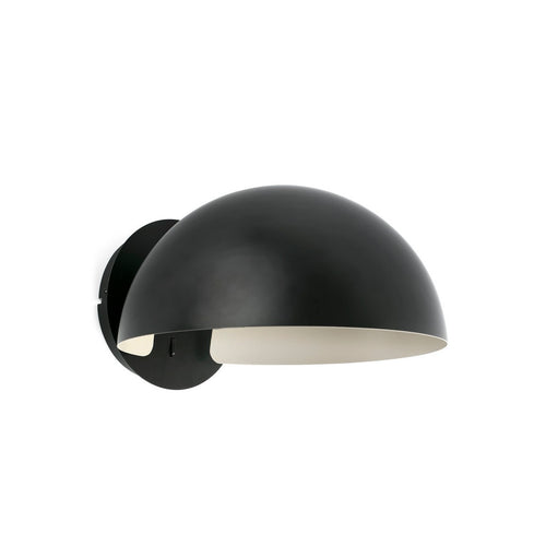 Faro DOMINICA Dome Wandlamp Mat Zwart