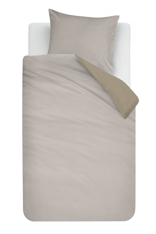 Beddinghouse Dekbedovertrek Warm - 140 x 200/220 cm - Zand