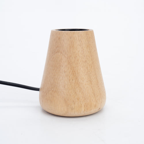 EGLO tafellamp Asby - e27 - 10 cm - lichtbruin - hout - vtwonen shop