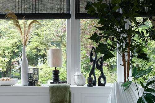 Light & Living vaas HAYE - Ø14.5x69.5cm - wit - vtwonen shop