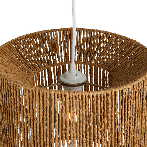 Lighto - Hanglamp Rotan Naturel Ø30 cm - Lux
