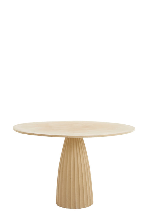 Light & Living eettafel VEGLIA - Ø120x78 cm - bruin