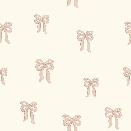 ESTAhome behang strikjes licht roze - 50 x 900 cm - 131433 - vtwonen shop