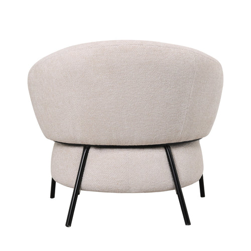Giga Meubel Fauteuil Jennie - Stof - Beige - vtwonen shop