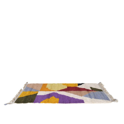 AFK Living vloerkleed Berber - handgemaakt - Wol - 160 cm x 230 cm
