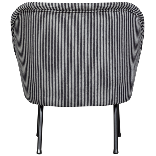 BePureHome fauteuil 3D Vogue - Streep - Midden Bruin - vtwonen shop